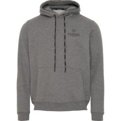 Bluza jeździecka z kapturem Catago Rowan. Szare bluzy męskie CATAGO, l, bez wzorów, z materiału, z kapturem. Za 282.50 zł.
