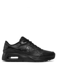 Nike AIR MAX SC LEA Sneakersy męskie. Czarne buty sportowe męskie Nike, ze skóry, bez zapięcia, nike air max. Za 389.99 zł.
