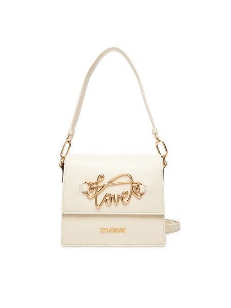 LOVE MOSCHINO Torebka JC4262PP0MKG0110 Écru. Torebki do ręki damskie Love Moschino, bez wzorów, ze skóry, bez dodatków. Za 499.99 zł.