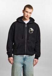 Bluza sportowa męska Prosto P Rim z kapturem. Czarne bluzy męskie Prosto., m, bez wzorów, z kapturem. Za 275.99 zł.