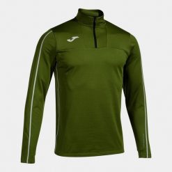 Bluza do biegania męska Joma R-Trail. Zielone bluzy męskie Joma, m, bez wzorów, z elastanu, bez kaptura, do biegania. Za 169.99 zł.