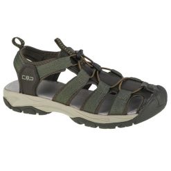 Sandały turystyczne CMP Sahiph. Zielone sandały męskie CMP, z materiału, bez zapięcia. Za 229.99 zł.