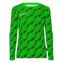 Koszulka bramkarska z długim rękawem Uhlsport Progressive. Czarne koszulki sportowe męskie Uhlsport, bez wzorów, bez kołnierzyka, bez ramiączek, do piłki nożnej. Za 168.50 zł.