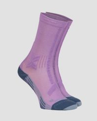 Skarpety X-Socks Trailrun Discover Crew. Fioletowe skarpety damskie X-Socks, bez wzorów. Za 72.00 zł.