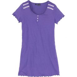 Koszula nocna bonprix hiacyntowy lila - bez. Fioletowe koszule nocne damskie bonprix. Za 34.99 zł.