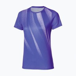 Koszulka do biegania damska Mizuno Core Graphic Tee. Fioletowe koszulki sportowe damskie Mizuno, s, bez wzorów, z materiału, bez kołnierzyka, bez ramiączek, do biegania. Za 82.99 zł.