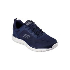 Buty sportowe Sneakersy męskie, Skechers Track-Broader. Niebieskie buty sportowe męskie Skechers, bez zapięcia, trekkingowe. Za 390.00 zł.
