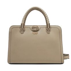 Torebka Guess. Brązowe torebki do ręki damskie Guess, z aplikacjami, klasyczne, bez dodatków. Za 799.99 zł.