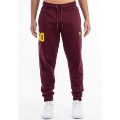 Spodnie do biegania Lonsdale Sumburgh. Czerwone spodnie sportowe męskie Lonsdale, l, z aplikacjami, z dresówki, do biegania. Za 216.50 zł.