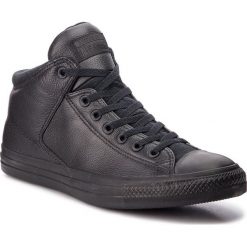 Trampki CONVERSE - Ctas High Street Hi 161473C Black/Black/Black. Czarne trampki męskie Converse, z gumy. W wyprzedaży za 259.00 zł.