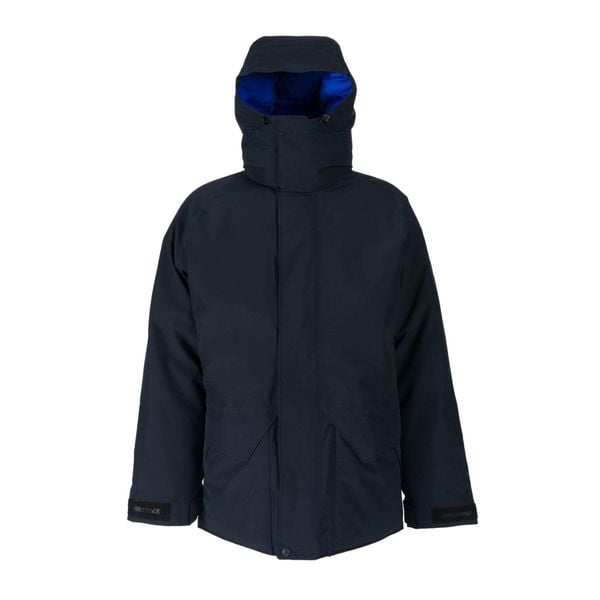 Kurtka przeciwdeszczowa męska Marmot Mammoth Gore Tex. Niebieskie kurtki męskie Marmot, m, bez wzorów, z gore-texu, trekkingowe, gore-tex. Za 1,269.00 zł.