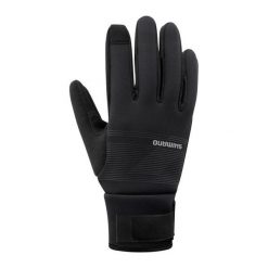 Rękawiczki kolarskie WINDBREAK Thermal, czarne. Czarne buty sportowe męskie Shimano, bez wzorów, z gumy, sportowe. Za 231.50 zł.