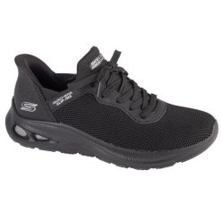 Buty sportowe Sneakersy damskie, Slip-Ins: Bobs Sport Unity. Czarne obuwie sportowe damskie Skechers, bez wzorów, trekkingowe, Skechers Sport. Za 349.20 zł.