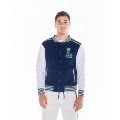 Kurtka męska LEONE 1947 College. Niebieskie kurtki męskie LEONE 1947 APPAREL, m, bez wzorów, trekkingowe. Za 159.99 zł.