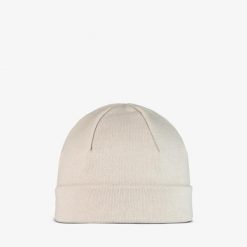 Czapka BUFF KNITTED BEANIE. Białe czapki i kapelusze męskie Buff, bez wzorów, z dzianiny, eleganckie. Za 69.99 zł.