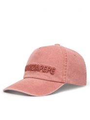 Patrizia Pepe Czapka z daszkiem 8F0108/A708-R884 Różowy. Czerwone czapki i kapelusze damskie Patrizia Pepe, bez wzorów, z bawełny. Za 239.99 zł.