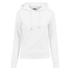 Damska bluza z kapturem Urban Classic basic. Białe bluzy damskie Urban Classics, bez wzorów, z kapturem. Za 148.65 zł.