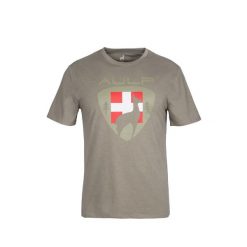 Koszulka męska AULP ROQUE bawełniana oddychająca uniwersalna. Zielone koszulki polo męskie Aulp, m, bez wzorów, z bawełny, bez ramiączek. W wyprzedaży za 79.99 zł.