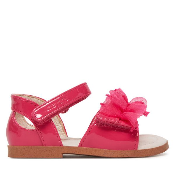 Sandały Mayoral. Czerwone sandały dziewczęce Mayoral, bez zapięcia. Za 179.99 zł.