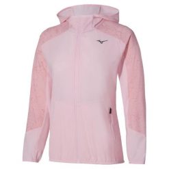 Damska kurtka wodoodporna Mizuno Active Alpha. Czerwone kurtki damskie Mizuno, l, bez wzorów, bez kaptura. Za 349.99 zł.