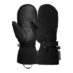 Rękawice damskie Reusch Alena R-TEX® XT Mitten. Czarne rękawiczki damskie Reusch, bez wzorów, sportowe. W wyprzedaży za 194.93 zł.