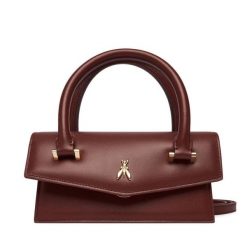 Torebka Patrizia Pepe. Brązowe torebki do ręki damskie Patrizia Pepe, bez wzorów, klasyczne, bez dodatków. Za 1,269.00 zł.