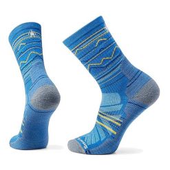 Skarpety trekkingowe Smartwool Hike Light Cushion Mountain Pattern Crew. Niebieskie skarpety damskie Smartwool, bez wzorów. Za 114.70 zł.