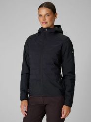 4F Kurtka trekkingowa z wypełnieniem Primaloft Silver damska - czarna XS. Czarne kurtki damskie 4f, l, bez wzorów, z syntetyku, bez kaptura. Za 499.99 zł.