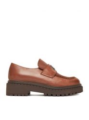 G-Star Raw Loafersy EO-DOLUNAY-25FW05 Brązowy. Brązowe mokasyny damskie G-Star, ze skóry, retro. Za 208.99 zł.