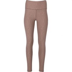 Damskie legginsy Athlecia Alma. Brązowe legginsy damskie Athlecia, bez wzorów, na fitness i siłownię. Za 234.50 zł.