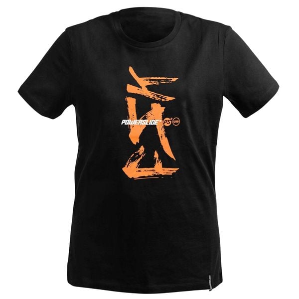 Koszulka damska Powerslide FSK. Czarne t-shirty damskie POWERSLIDE, l, bez wzorów, z bawełny, eleganckie, bez kołnierzyka. Za 148.50 zł.