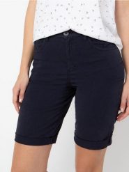 Szorty Damskie TBS Gemmemid. Niebieskie szorty damskie TBS, na lato, l, bez wzorów, z bawełny, klasyczne. Za 279.00 zł.