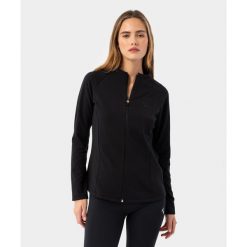 Bluza z zamkiem ocieplana dla kobiet Carpatree Aspen. Czarne bluzy damskie Carpatree, m, bez wzorów, bez kaptura. W wyprzedaży za 191.99 zł.