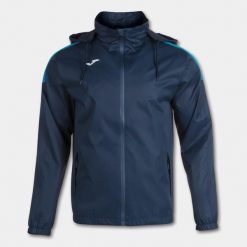 Kurtka wiatroszczelna Joma Trivor. Niebieskie kurtki męskie Joma, xl, bez wzorów, z meshu, bez kaptura. Za 288.00 zł.