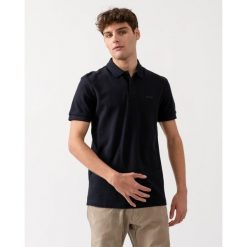 Polo BOSS Paddy BLU (50469055-411). Czarne koszulki polo męskie Hugo Boss, m, bez wzorów, bez kołnierzyka, bez ramiączek. Za 309.00 zł.