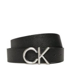 Pasek Męski Calvin Klein. Czarne paski damskie Calvin Klein, bez wzorów. Za 159.99 zł.