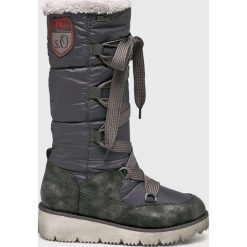 S. Oliver - Śniegowce. Szare śniegowce i trapery damskie marki QUECHUA, z poliesteru. Za 349.90 zł.