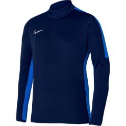 Bluza treningowa męska Nike DF Academy 23 SS Drill Top. Niebieskie bluzy męskie Nike, m, bez wzorów, bez kaptura. Za 166.43 zł.