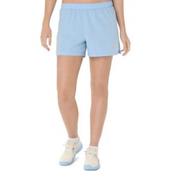 Damskie szorty 2 w 1 Asics Court. Niebieskie szorty sportowe damskie Asics, bez wzorów, sportowe. Za 257.00 zł.
