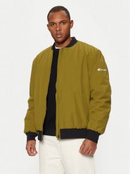 Champion Kurtka bomber 220344 Zielony Regular Fit. Zielone kurtki męskie Champion, m, bez wzorów, z syntetyku, bez kaptura. Za 409.99 zł.