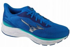 Mizuno Wave Serene 2 J1GC255902 Niebieskie 44,5. Niebieskie obuwie sportowe damskie Mizuno, bez wzorów, mizuno wave. Za 424.73 zł.