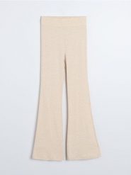 Legginsy high waist z rozszerzanymi nogawkami - wielobarwny. Legginsy damskie Sinsay, l, bez wzorów. Za 39.99 zł.