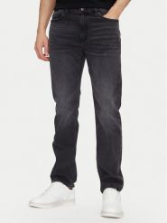HUGO Jeansy 50537680 Czarny Slim Fit. Czarne jeansy męskie Hugo. Za 409.99 zł.