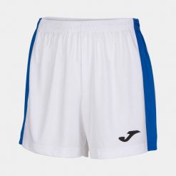 Spodenki do piłki nożnej damskie Joma Maxi. Białe szorty damskie Joma, s, bez wzorów, z materiału. Za 125.50 zł.