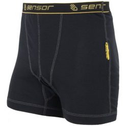 Sensor Męskie Bokserki Double Face Black M. Bokserki męskie marki Sensor. W wyprzedaży za 55.00 zł.