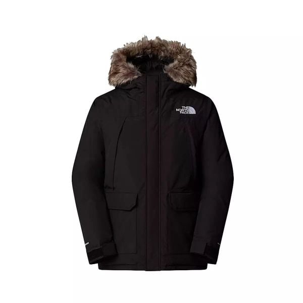 The North Face McMurdo Parka męska - rozmiar S. Białe parki męskie The North Face, na zimę, m, bez wzorów, z nylonu, klasyczne, bez kaptura. Za 1,826.30 zł.