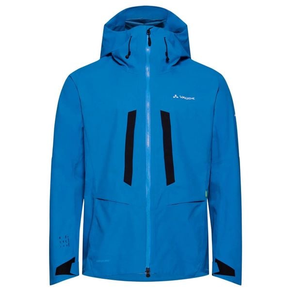Kurtka narciarska VAUDE Monviso 2,5L. Niebieskie kurtki męskie Vaude, l, bez wzorów, z hardshellu, długie, bez kaptura, narciarskie. Za 923.99 zł.