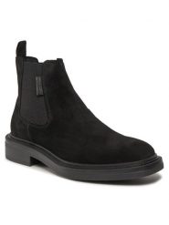 Gant Sztyblety Fairwyn Chelsea Boot 27653405 Czarny. Czarne botki męskie GANT, bez wzorów, ze skóry, bez zapięcia. Za 669.99 zł.