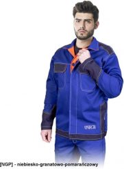 LH-SPECWELD-J - Bluza ochronna trudnopalna, dla spawaczy L. Brązowe bluzy męskie Visent, l, bez wzorów, bez kaptura. Za 174.59 zł.