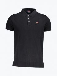 Koszulka polo męska z krótkim rękawem NORWAY 2.0. Białe koszulki polo męskie Geographical Norway, l, bez wzorów, z bawełny, bez kołnierzyka, bez ramiączek. Za 119.99 zł.